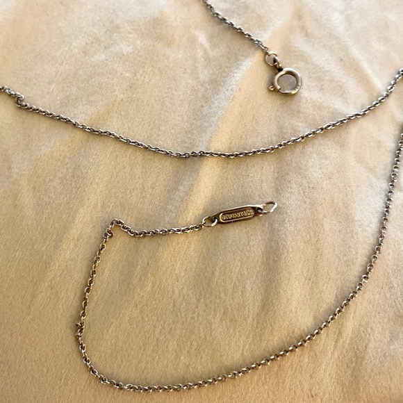 Tiffany Co Platinum Chain 